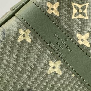 Image_20260201210337_3690_6 LV Keepall Bandoulière 50 Green Monogram Surplus Canvas
