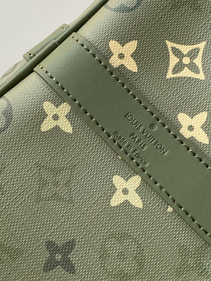 Image_20260201210337_3690_6 LV Keepall Bandoulière 50 Green Monogram Surplus Canvas