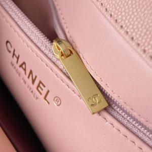 Chanel 26 Shoulder Bag 17 Pink Sheepskin Leather