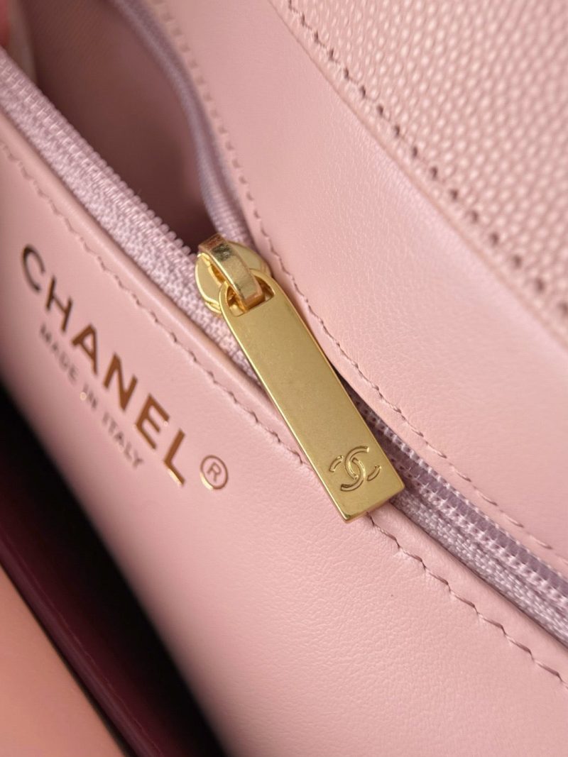 Chanel 26 Shoulder Bag 17 Pink Sheepskin Leather