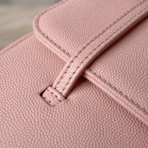 Chanel 26 Shoulder Bag 17 Pink Sheepskin Leather