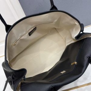 Chanel 2026 Maxi Shopping Bag 42cm Black Cowhide leather