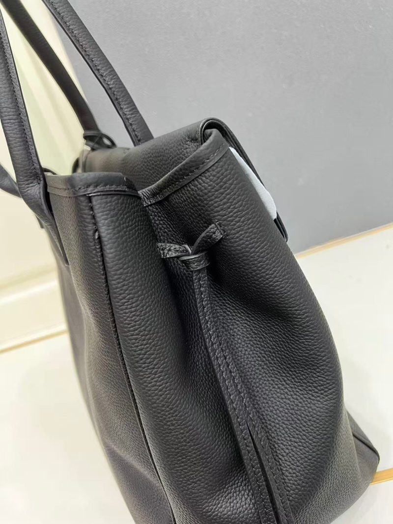 Chanel 2026 Maxi Shopping Bag 42cm Black Cowhide leather