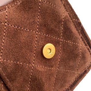 Image_20260323230653_2151_49 CHANEL 25S HOBO BAG 22 CM IN DARK BROWN SUEDE WITH GOLD HARDWARE