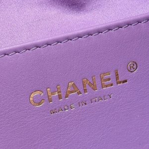 Image_20260324225631_2298_49 CHANEL 25S HOBO BAG 22 CM PURPLE SUEDE WITH GOLD HARDWARE