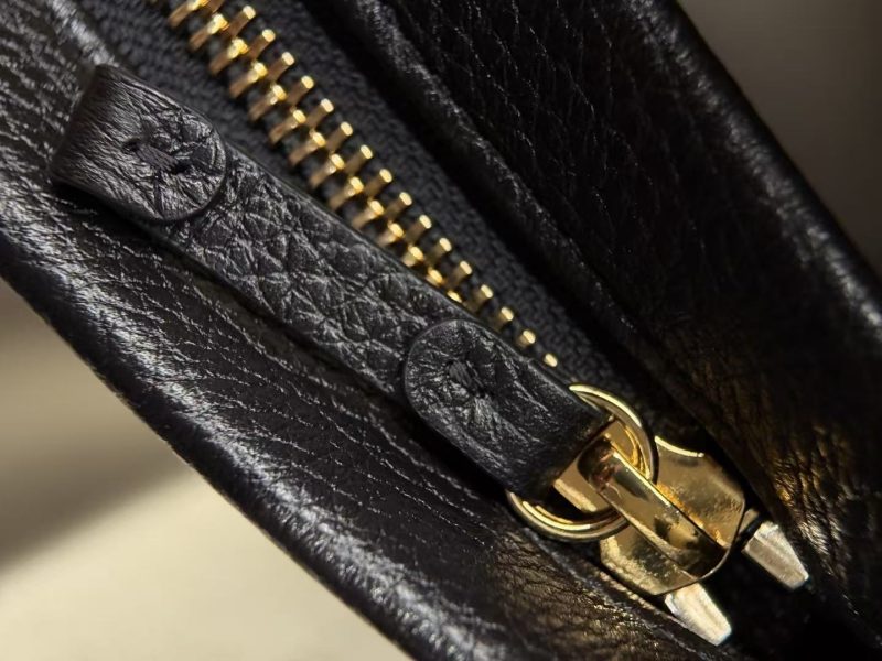 CC 2026 Large Shopping Bag 42cm Black Grain Calfskin