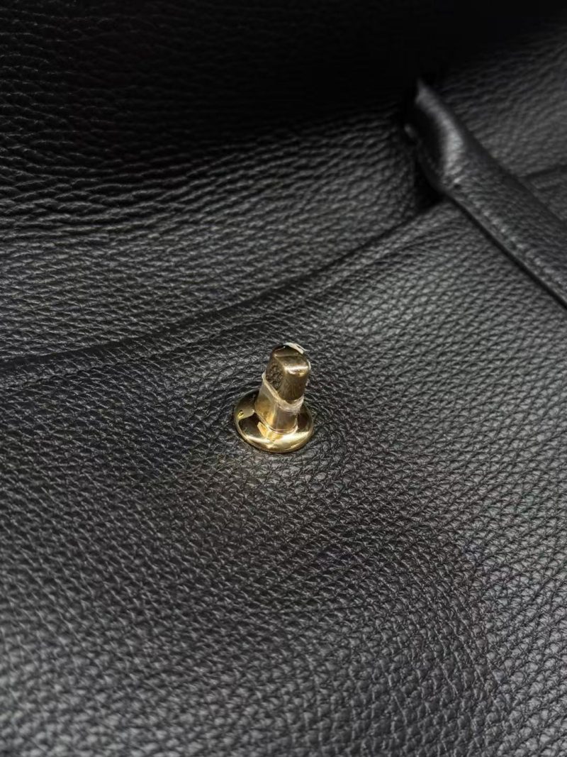 CC 2026 Large Shopping Bag 42cm Black Grain Calfskin