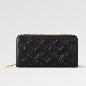 WeChatScreenshot_20240110163303 ZIPPY WALLET 19 BLACK EMBOSSED LAMBSKIN
