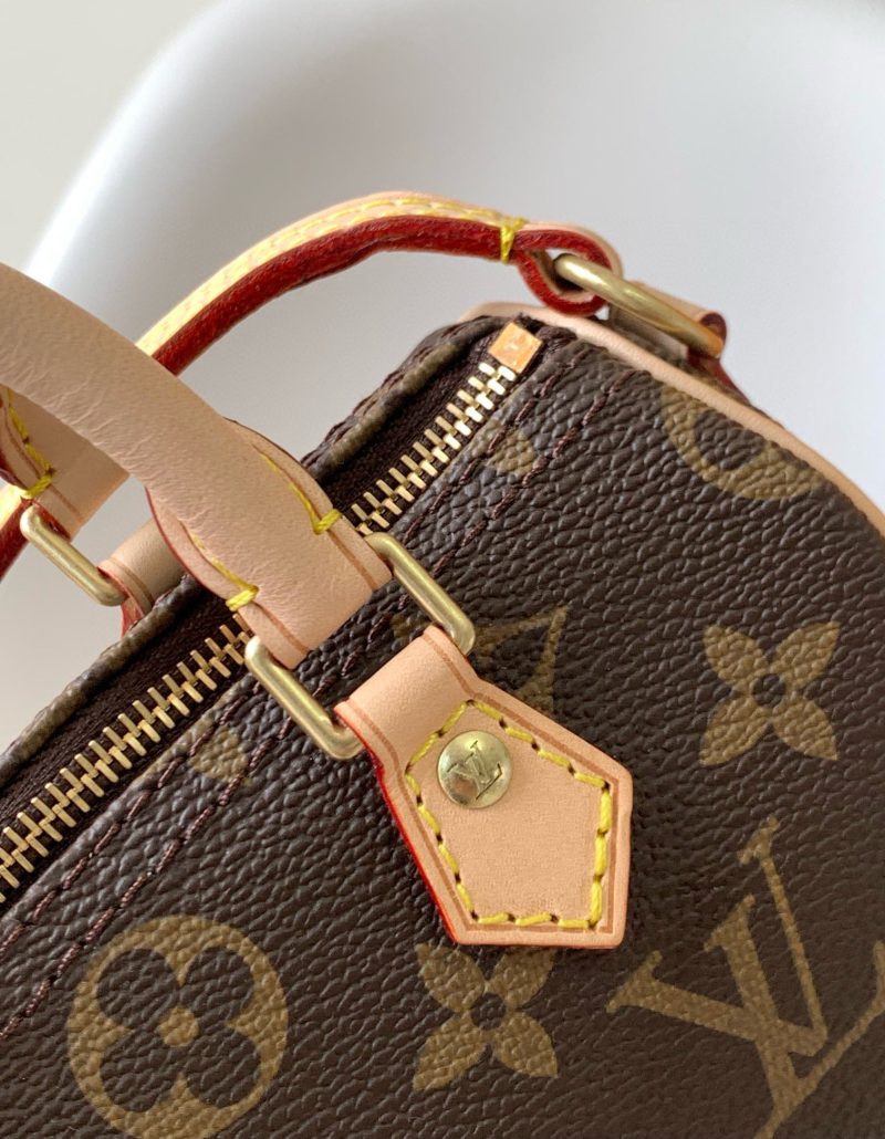 SPEEDY BANDOULIERE NANO 16CM MONOGRAM CANVAS