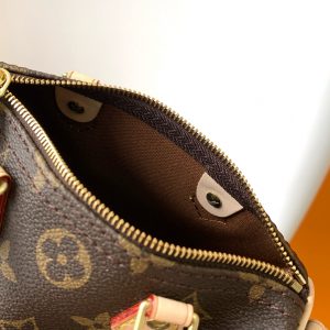 SPEEDY BANDOULIERE NANO 16CM MONOGRAM CANVAS