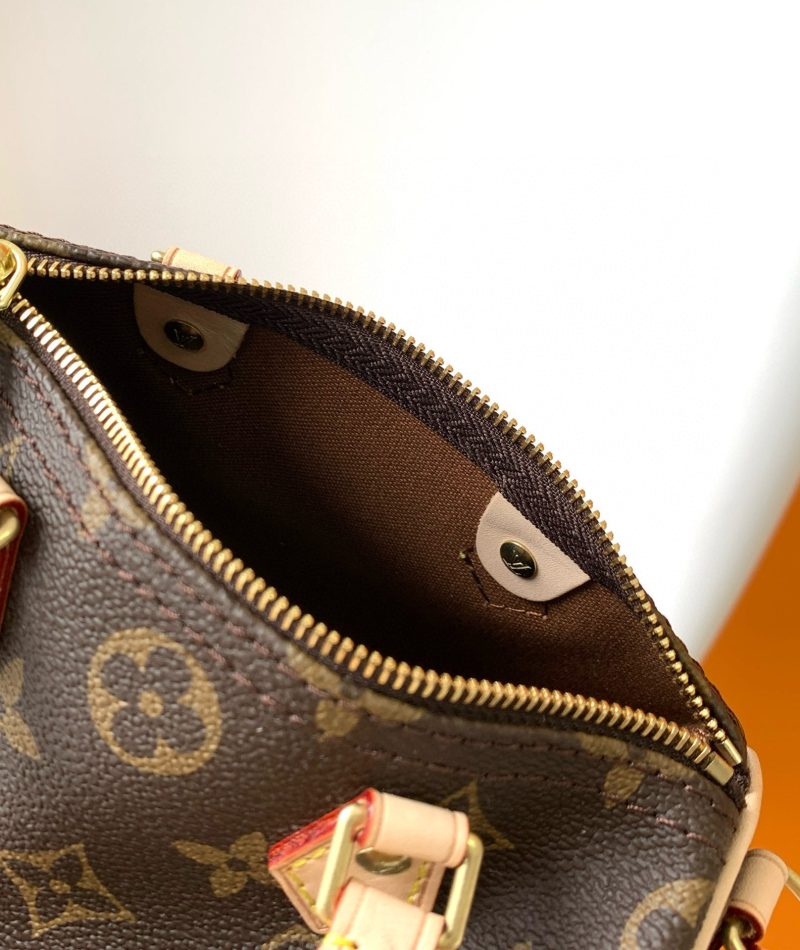 SPEEDY BANDOULIERE NANO 16CM MONOGRAM CANVAS