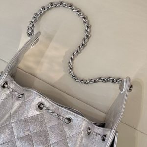 a423757023121238ccf1bc1d4e150508 CC Cruise 25/26 Small Handbag Sliver Caviar Leather