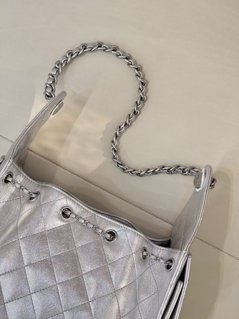 a423757023121238ccf1bc1d4e150508 CC Cruise 25/26 Small Handbag Sliver Caviar Leather