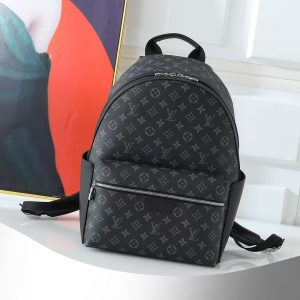 LV Discovery PM Backpack Black Monogram Canvas