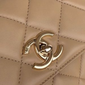 b7ed9574-10ee-4ca2-9d8f-833dfc62514b CC Trendy 25 Cream Lambskin