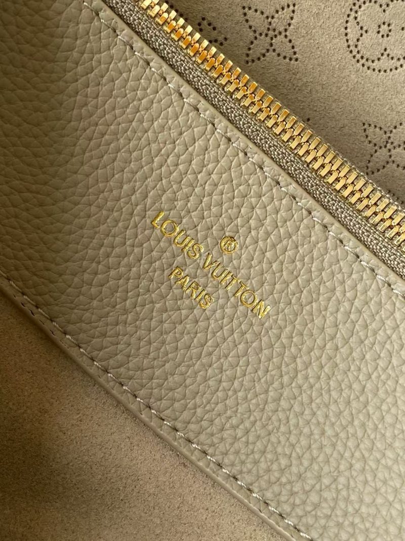 BELLA TOTE 32 IN ROSEMARY PERFORATED CALFSKIN GOLD HARDWARE