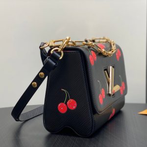 LV Twist 19cm Cherry Bag Epi Leather 338136