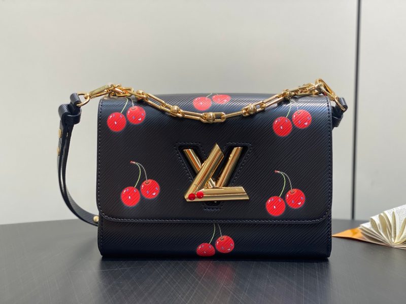 LV Twist 19cm Cherry Bag Epi Leather 338136
