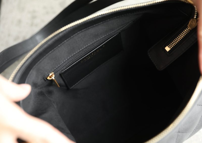 Chanel 25s Hobo Backpack Small Black Calfskin 340195