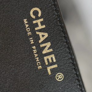 CC 2025 Hobo Dumpling Bag 26cm Black Calfskin 343720