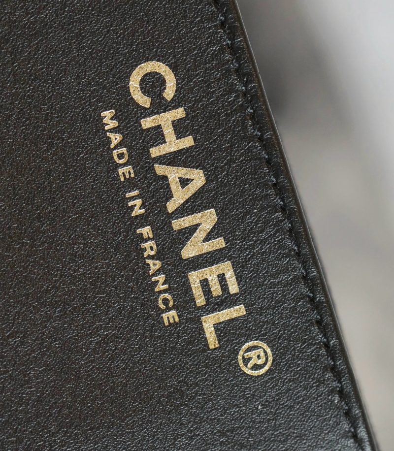 CC 2025 Hobo Dumpling Bag 26cm Black Calfskin 343720