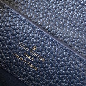 Capucines BB Bag Dark Blue Taurillon leather 251686