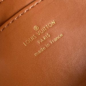 CAPUCINES GM 33CM BROWN GOLD TAURILLON LEATHER 252019