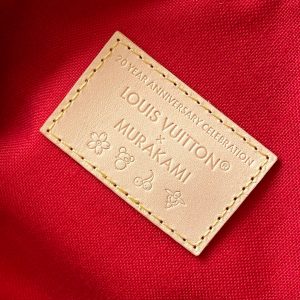 LV x TM Speedy Bandoulière 20cm Brown Monogram Cherry Canvas Cowhide GHW