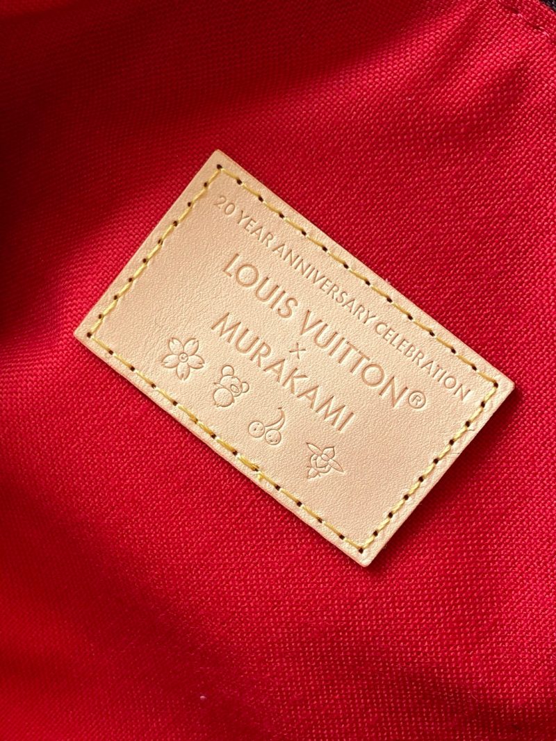 LV x TM Speedy Bandoulière 20cm Brown Monogram Cherry Canvas Cowhide GHW