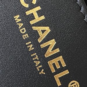 imgHD_4719e779_20250315_cmp_i1742037863437_6253_0_1_jpg CC 25C Hobo Bag 42cm Black Grained Calfskin