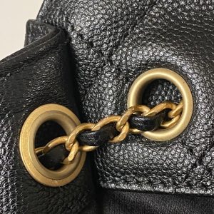 imgHD_4719e779_20250315_cmp_i1742037863437_9654_0_4_jpg CC 25C Hobo Bag 42cm Black Grained Calfskin