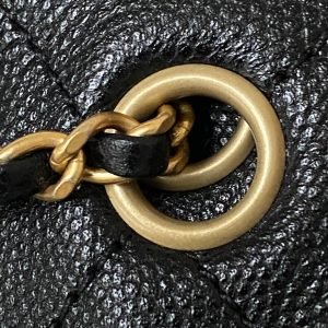 imgHD_4719e779_20250315_cmp_i1742037863439_957_0_2_jpg CC 25C Hobo Bag 42cm Black Grained Calfskin