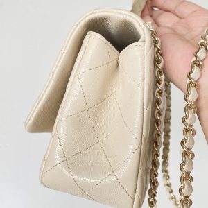 CC Handle Bag 23 Cream Caviar