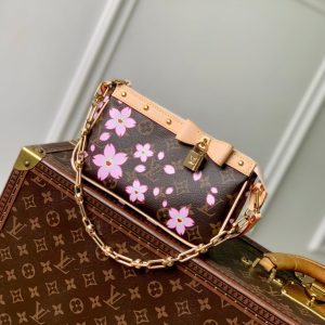 imgHD_4828b284_20250402_cmp_i1743586171494_2759_0_0_jpg LV x TM Pochette Accessoires 22cm Sakura Brown Cherry Blossom Monogram Canvas
