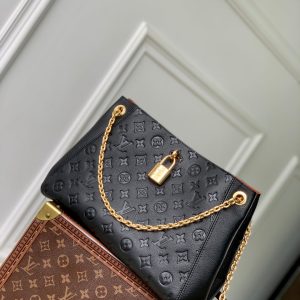 imgHD_4828b284_20250523_cmp_i1747987428333_4589_0_1.jpg_1 Anytime 34cm Tote Bag Black Gold Empreinte leather 251564