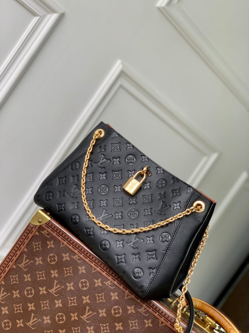 imgHD_4828b284_20250523_cmp_i1747987428333_4589_0_1.jpg_1 Anytime 34cm Tote Bag Black Gold Empreinte leather 251564