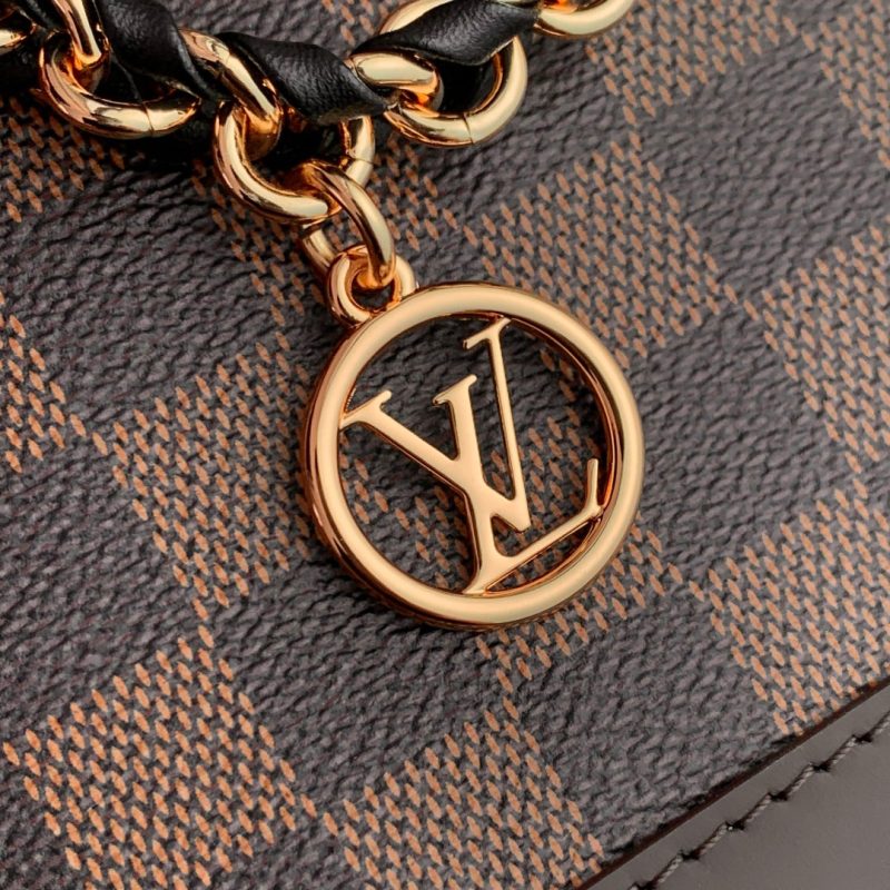 LV Alma Monogram Bag 19.5cm Brown Leather Canvas 337564