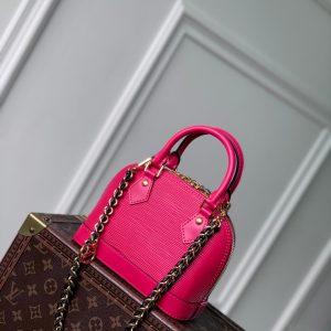 imgHD_4828b284_20250613_cmp_i1749802112272_7209_0_2_jpg LV Alma Monogram Bag 19.5cm Rose Red Epi Leather 337570