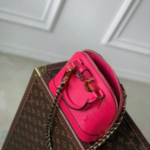 imgHD_4828b284_20250613_cmp_i1749802115283_7296_0_8_jpg LV Alma Monogram Bag 19.5cm Rose Red Epi Leather 337570
