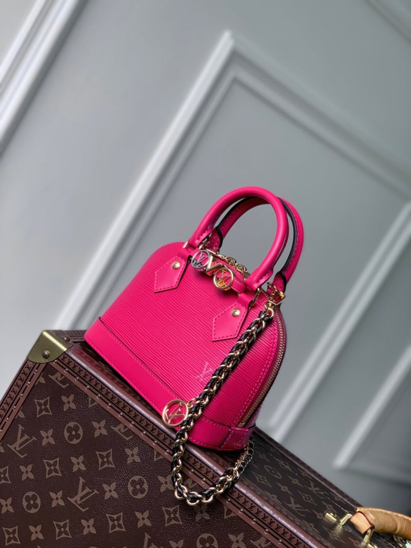imgHD_4828b284_20250613_cmp_i1749802115295_2708_0_1_jpg LV Alma Monogram Bag 19.5cm Rose Red Epi Leather 337570