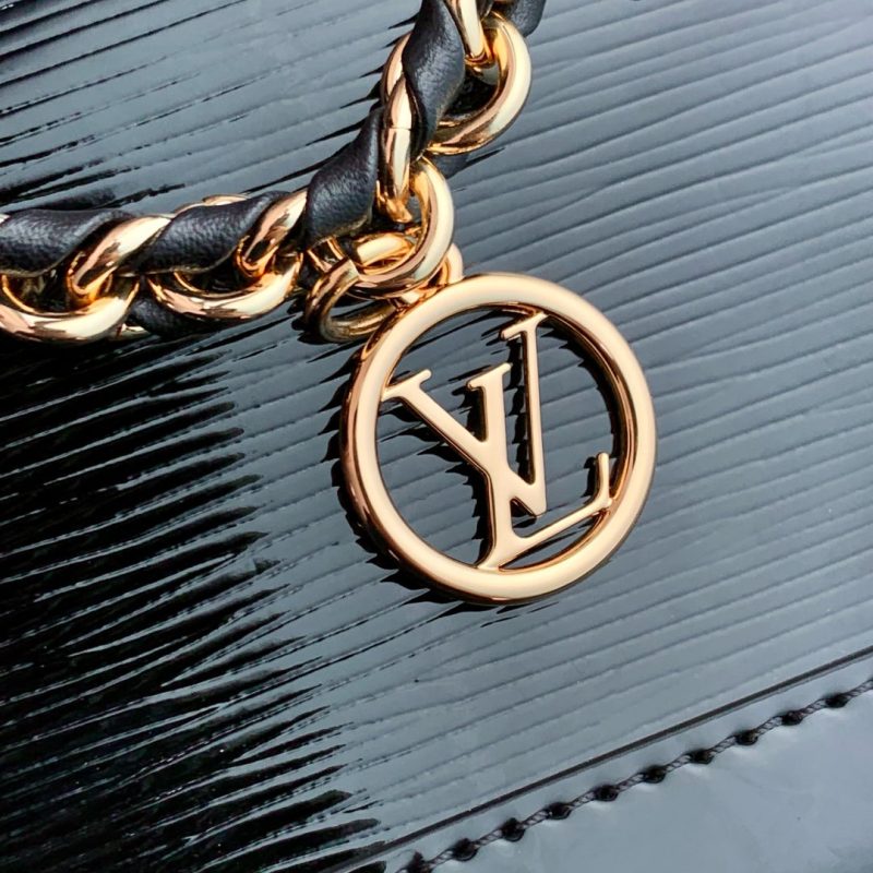 LV Alma Monogram Bag 19.5cm Black Epi Leather 337573