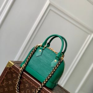 imgHD_4828b284_20250613_cmp_i1749802331947_4437_0_2_jpg LV Alma Monogram Bag 19.5cm Green Epi Leather 337576