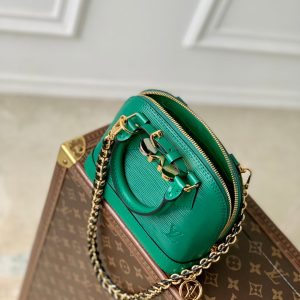 imgHD_4828b284_20250613_cmp_i1749802331949_2933_0_8_jpg LV Alma Monogram Bag 19.5cm Green Epi Leather 337576