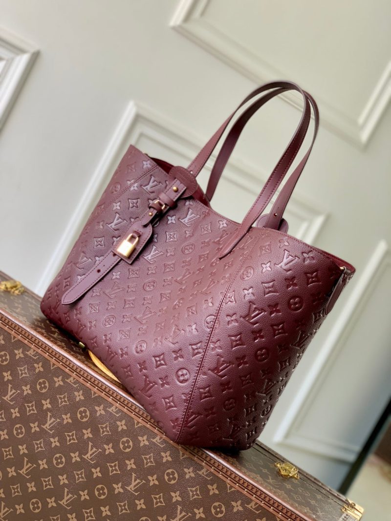 imgHD_4828b284_20250918_cmp_i1758180787657_5558_0_1_jpg LV 2025 Louis Vuitton All In One MM Bag 56cm Wine Red Monogram Empreinte Leather 343623