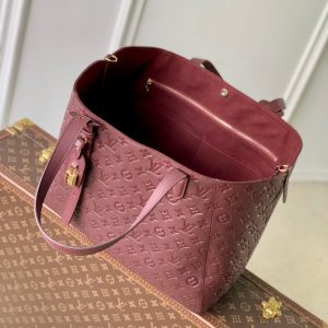 imgHD_4828b284_20250918_cmp_i1758180787657_8049_0_8_jpg LV 2025 Louis Vuitton All In One MM Bag 56cm Wine Red Monogram Empreinte Leather 343623