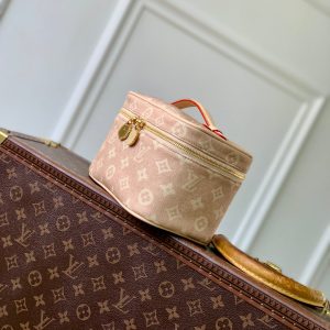 LV 2025 Nice Bag 20cm Beige Canvas 346583