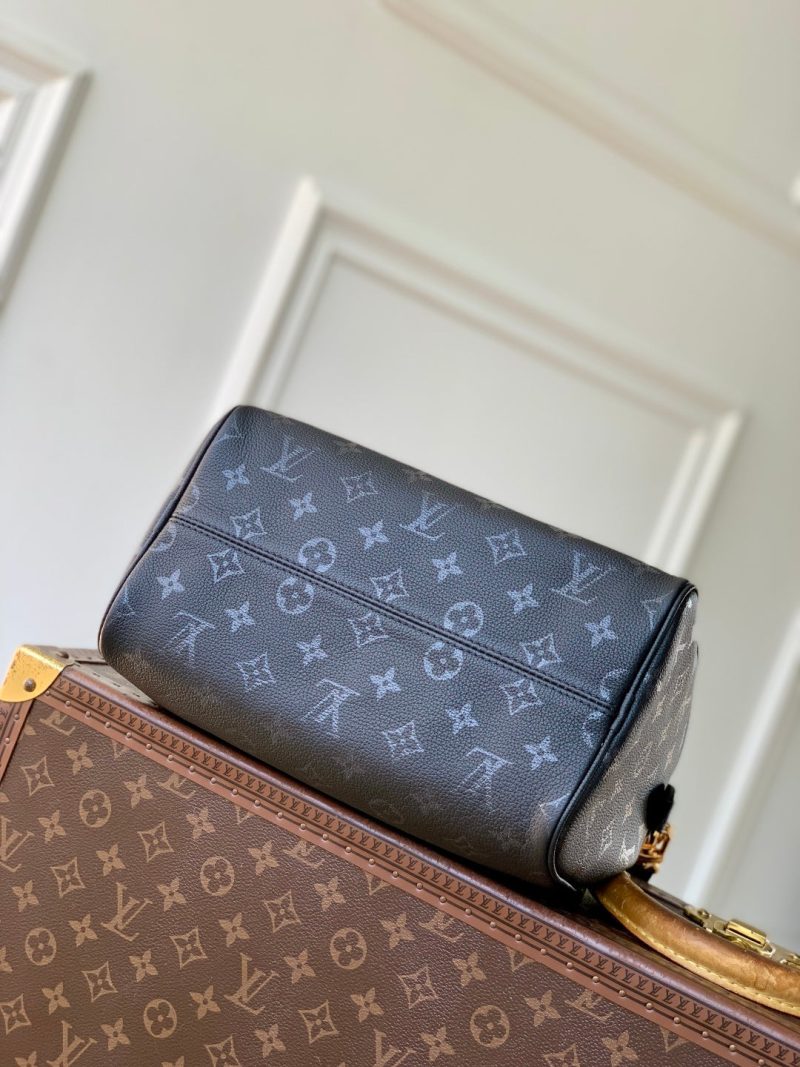 LV 2025 Speedy Bandoulière 25 Black Calfskin 347095