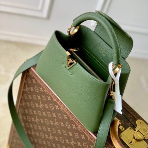 LV 2025 Capucine Bag Green Green