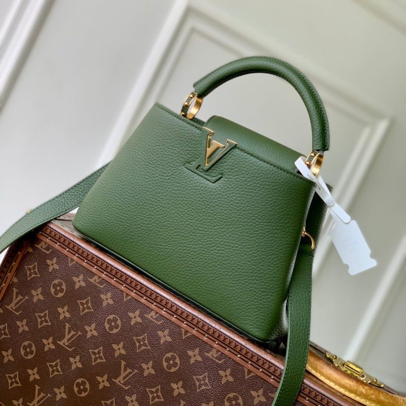 LV 2025 Capucine Bag Green Green