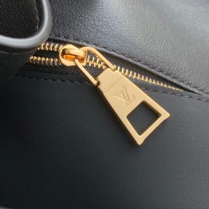 LV 2025 Vendome PM Bag 35cm Black Calfskin 347424